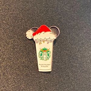 Holiday Starbucks Pin - Disney Ears (custom)